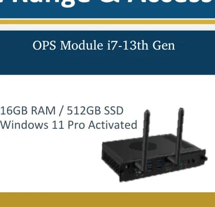 وحدة OPS بمعالج Core i7 الجيل 13 — 16GB/512GB